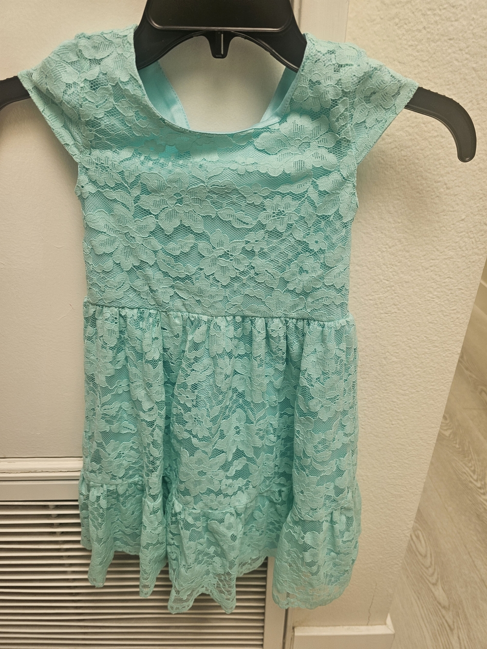 The Children's Place Mint Green Lace Dress